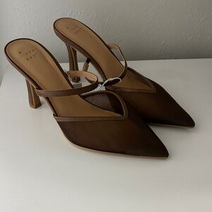 A New Day Women's Brown Pointed Heels